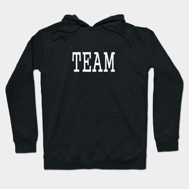 Team Player Sports Game Star Hoodie by PlanetMonkey